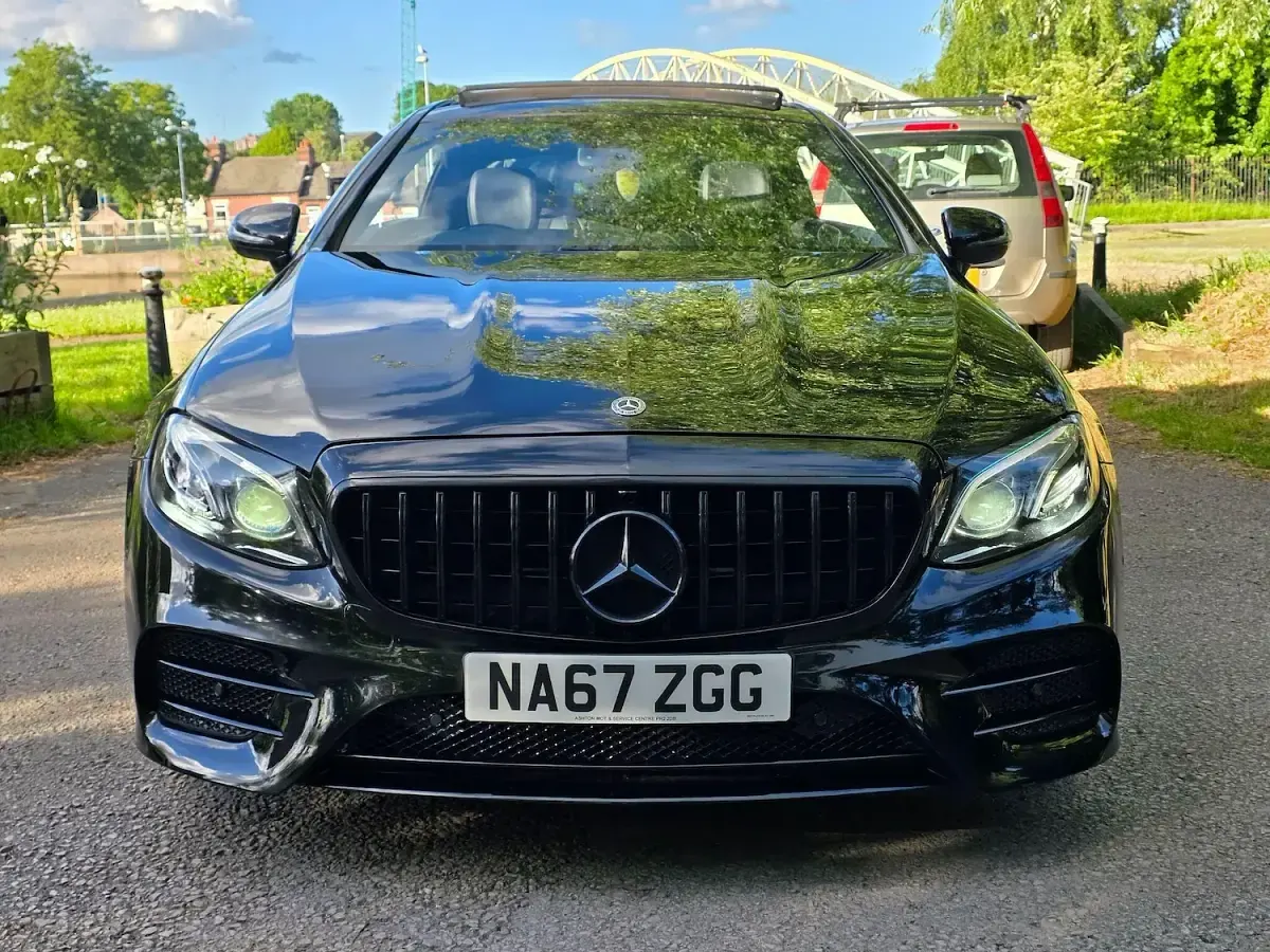 Used Mercedes E300 AMG Line Premium Plus 2017 Black Coupe