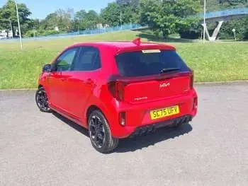 Used Kia Picanto GT-Line S 68 HP (50 kW) 2026 Premium paint  blaze red Hatchback