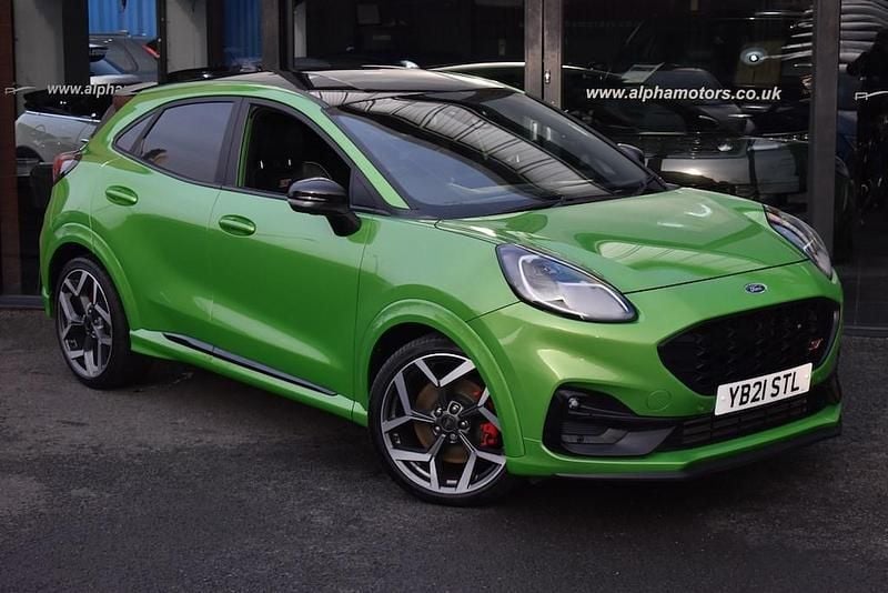 Used Ford Puma ST 200 HP (147 kW) 2021 Green Hatchback