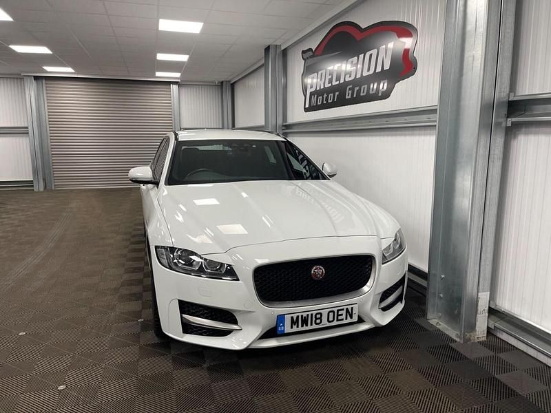 Gebraucht Jaguar XF R-Sport 2018 Weiß Kombi