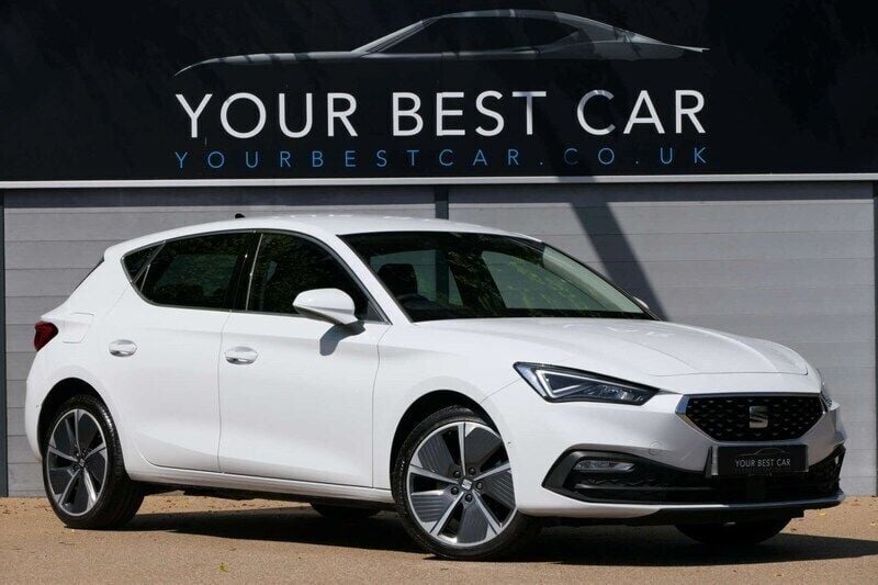 White Used 2022 Seat Leon XCELLENCE Hatchback | £14,900 (Fair price) - Image 1/2