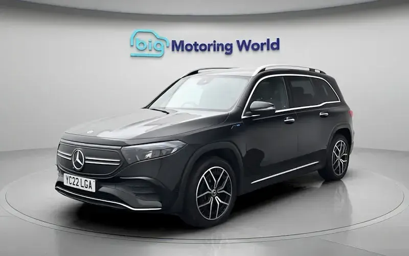 Used Mercedes EQB350 AMG line 214 kW (292 HP) 2022 Black SUV