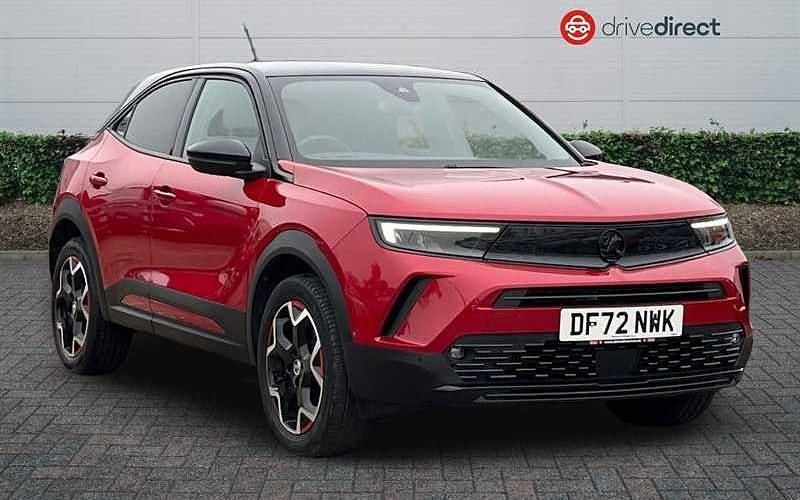 Used Vauxhall Mokka GS Line 131 HP (96 kW) 2022 Red SUV