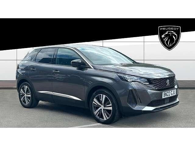 Grey Used 2022 Peugeot 3008 Allure SUV | £19,990 (Fair price) - Image 1/4