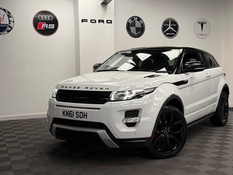 Used Land Rover Range Rover evoque Dynamic 190 HP (139 kW) 2011 White Coupe