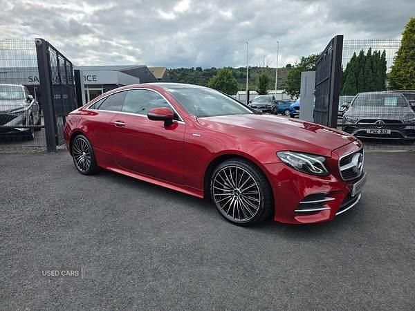 Red Used 2019 Mercedes E220 AMG Line Premium Coupe | £23,450 (Fair price) - Image 1/4