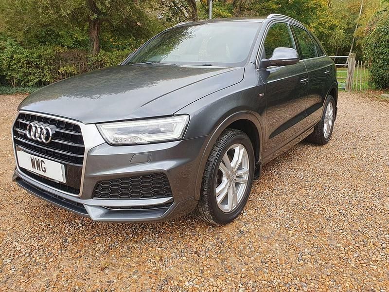 Grey Used 2017 Audi Q3 S-Line SUV | £16,500 (Fair price) - Image 1/4