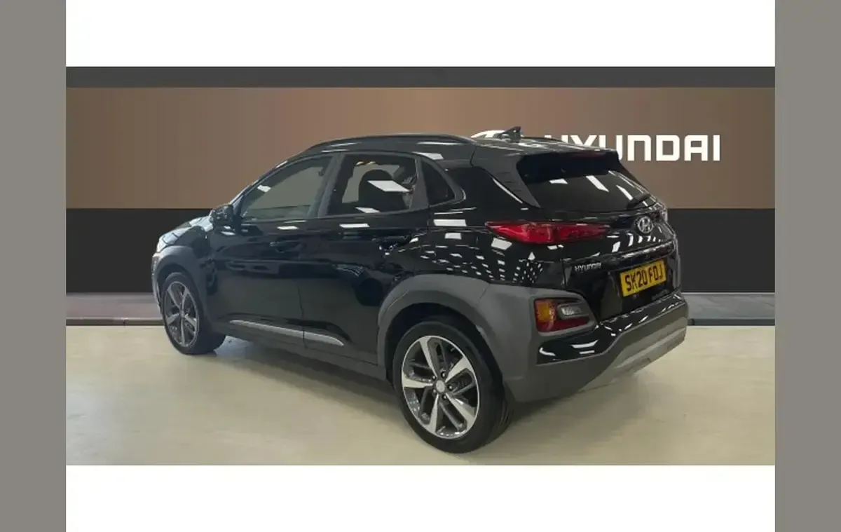 Used Hyundai Kona Premium 174 HP (127 kW) 2020 Black SUV