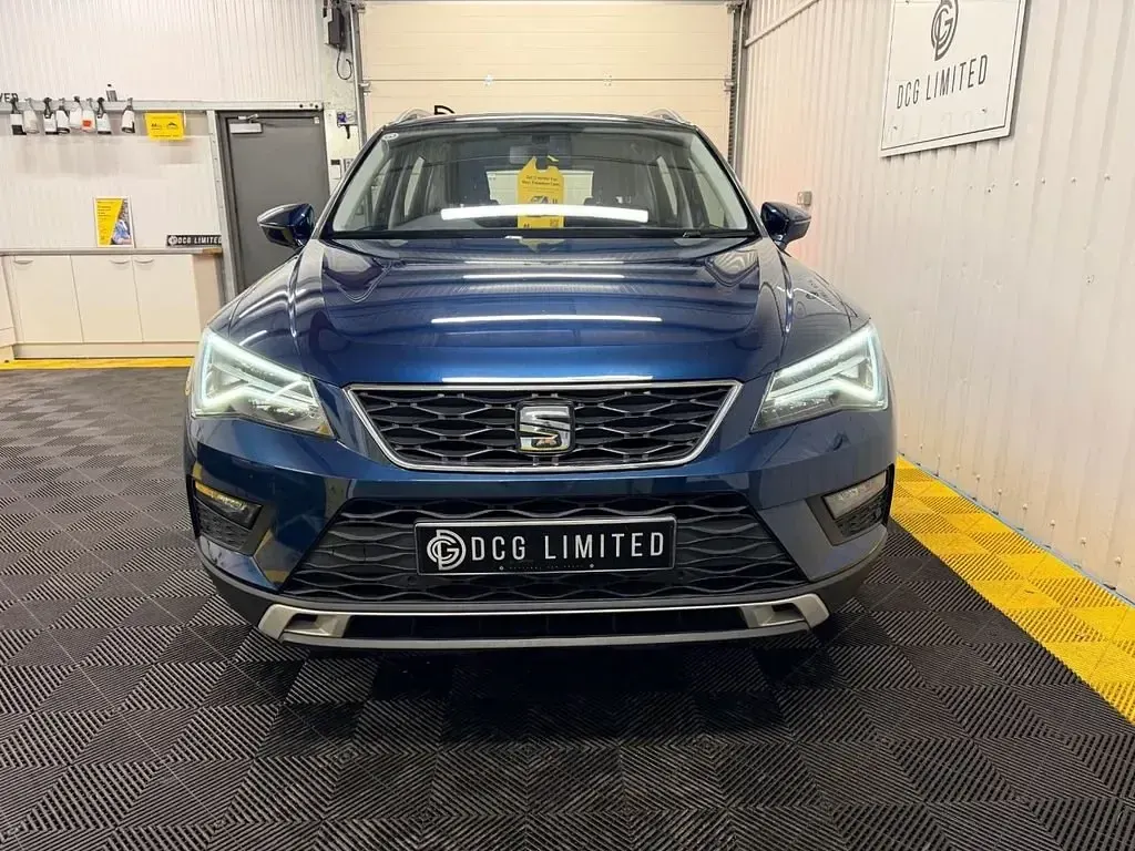 Begagnad Seat Ateca SE Technology 150 HK (110 kW) 2019 Blå SUV