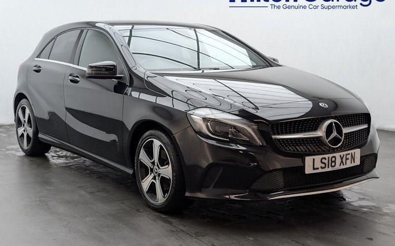 Black Used 2018 Mercedes A200 Sport Edition Hatchback | £11,950 (Fair price) - Image 1/4