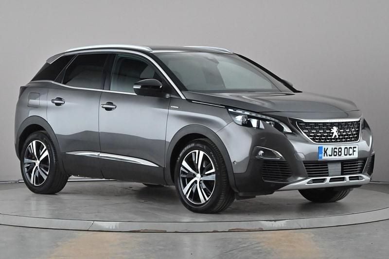 Used Peugeot 3008 GT-line 130 HP (95 kW) 2019 Grey SUV
