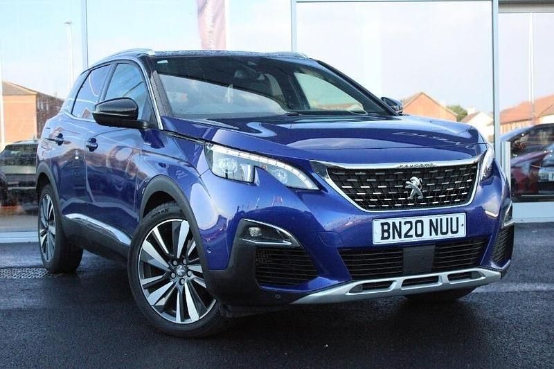 Blue Used 2020 Peugeot 3008 Premium Hatchback | £13,365 (Good price) - Image 1/3