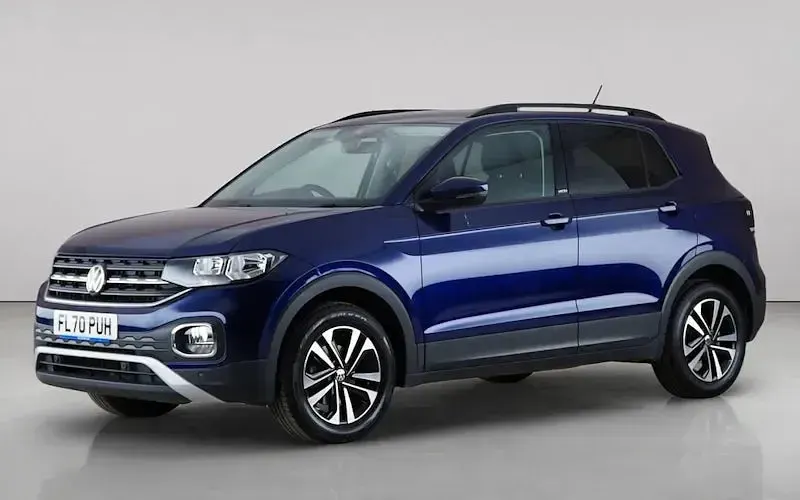 Used VW T-Cross United 116 HP (85 kW) 2020 Blue SUV