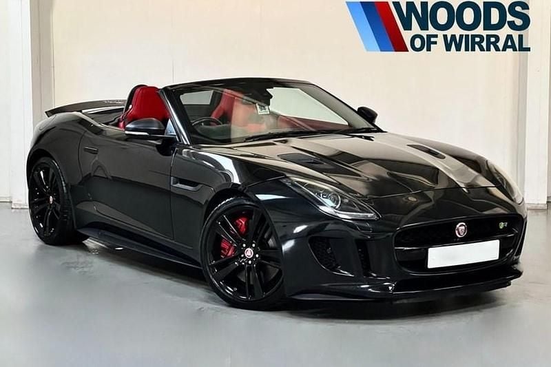 Black Used 2015 Jaguar F-Type Supercharged Cabriolet | £29,989 (Fair price) - Image 1/1