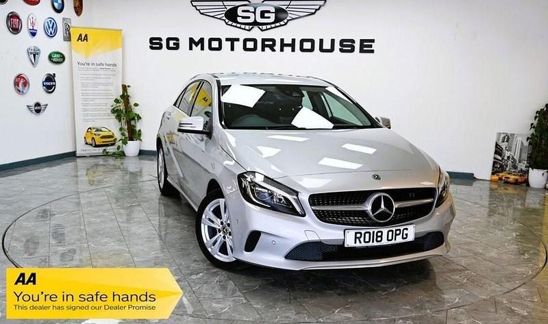 Used Mercedes A180 Premium 109 HP (80 kW) 2018 Silver Hatchback
