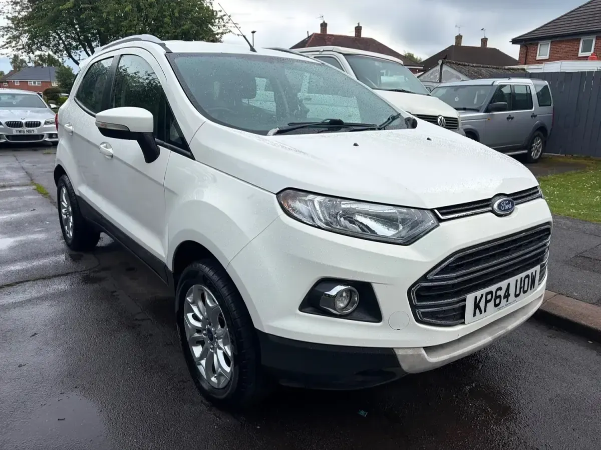 Used Ford Ecosport Titanium 112 HP (82 kW) 2014 White SUV