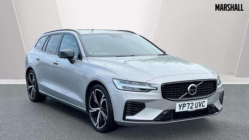 Silver Used 2022 Volvo V60 Ultimate Estate | £30,481 (A bit pricey) - Image 1/4