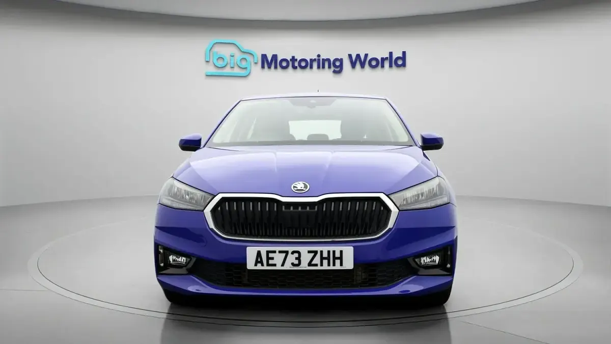 Used Skoda Fabia Comfort 110 HP (80 kW) 2023 Blue Hatchback