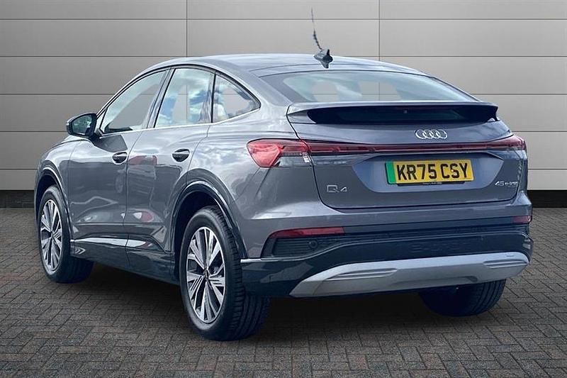 Used Audi Q4 e-tron Sport 210 kW (286 HP) 2025 Typhoon grey SUV
