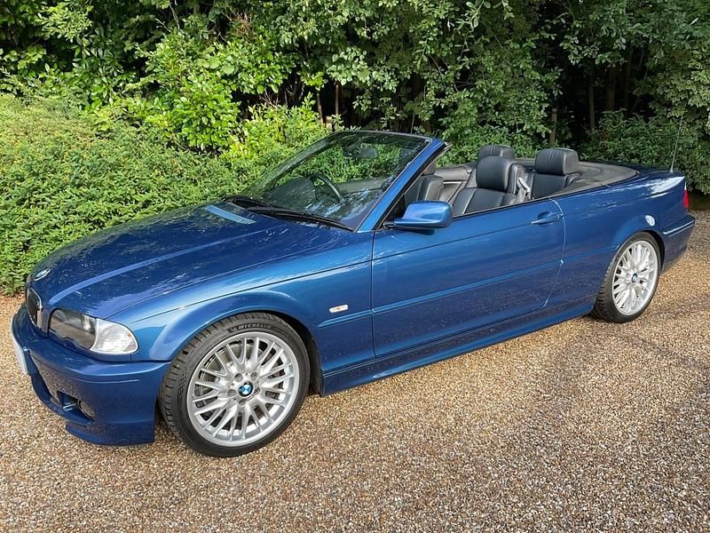 Used BMW 330 Sport Line 2003 Blue Cabriolet