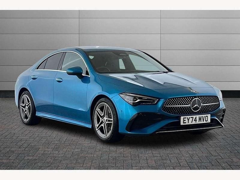 Blue Used 2024 Mercedes CLA200 Executive Coupe | £29,495 (Fair price) - Image 1/4