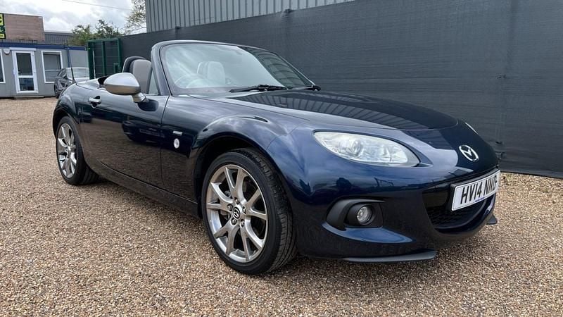 Used Mazda MX5 Edition 126 HP (92 kW) 2014 Blue Cabriolet