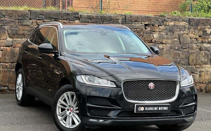 Black Used 2019 Jaguar F-Pace Portfolio SUV | £15,495 (Fair price) - Image 1/4