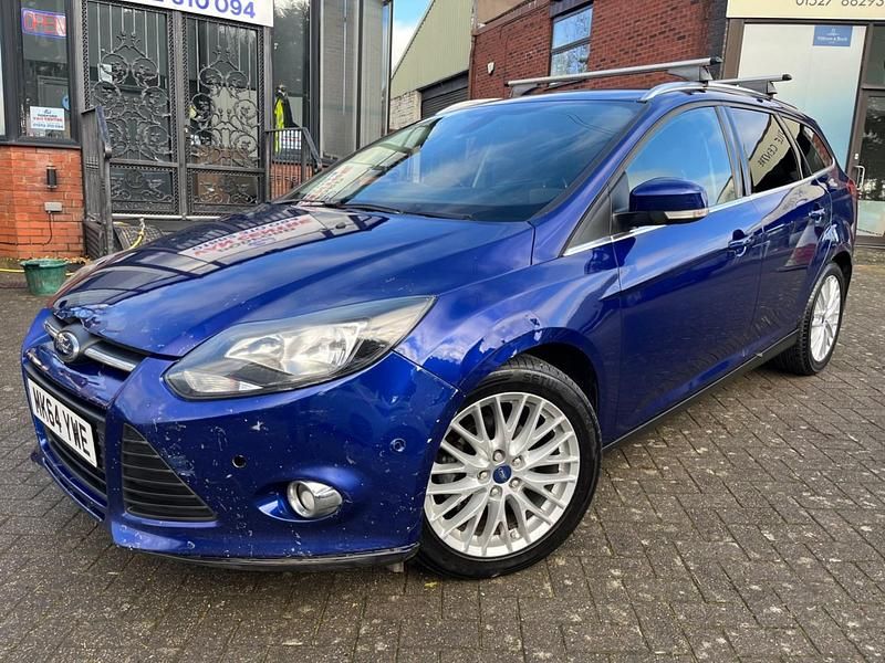 Used Ford Focus Zetec 2014 Blue Estate