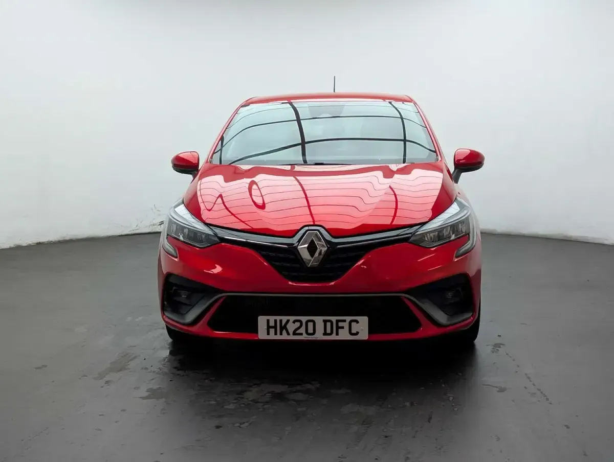 Begagnad Renault Clio V RS Line 2020 Röd Halvkombi