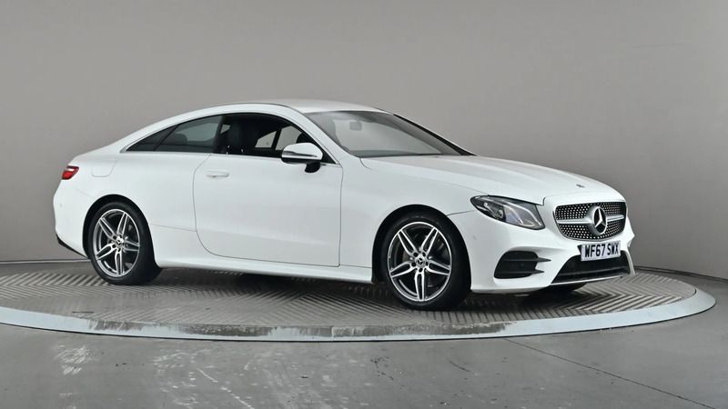 White Used 2017 Mercedes E220 AMG line Coupe | £16,998 (Fair price) - Image 1/4