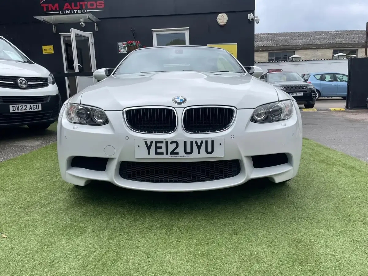 Used BMW M3 Cabriolet Shadowline 2012 White Cabriolet