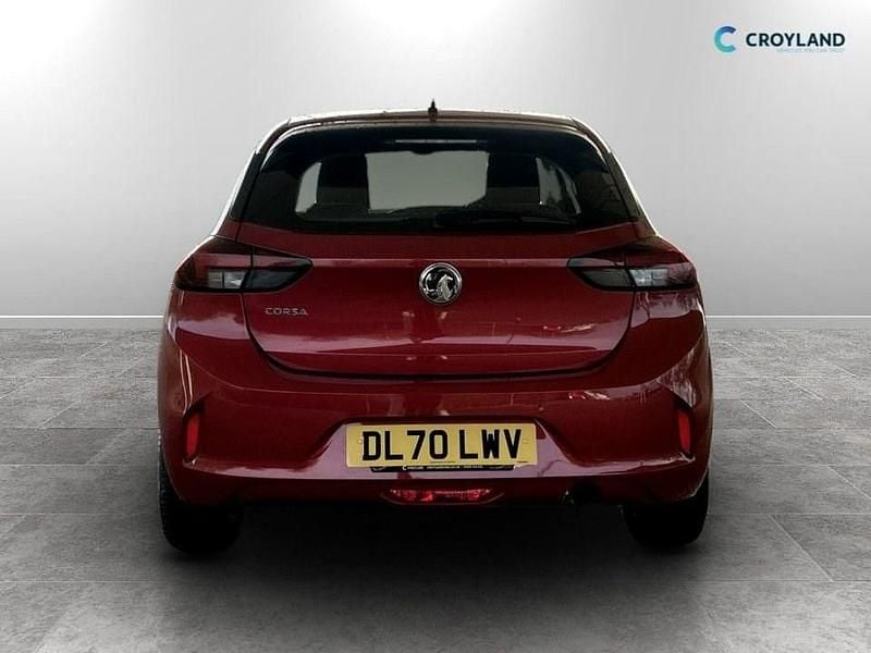 Usado Vauxhall Corsa 75 HP (55 kW) 2020 Vermelho Citadino