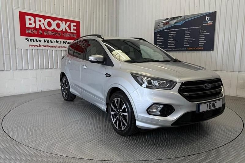 Silver Used 2019 Ford Kuga ST-Line SUV | £14,490 (Good price) - Image 1/1