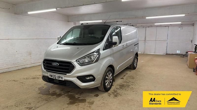 Silver Used 2020 Ford Transit Custom Limited Van | £16,735 (Fair price) - Image 1/4