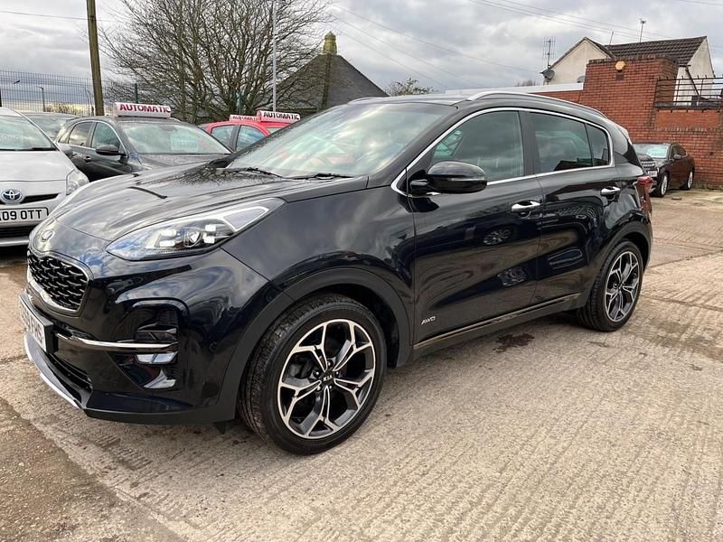 Used Kia Sportage GT-Line 174 HP (127 kW) 2019 Black SUV