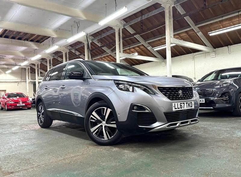 Grey Used 2017 Peugeot 5008 GT-line Hatchback | £11,794 (Fair price) - Image 1/4