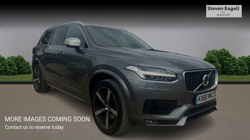 Grey Used 2018 Volvo XC90 R-Design SUV | £27,995 (Fair price) - Image 1/4