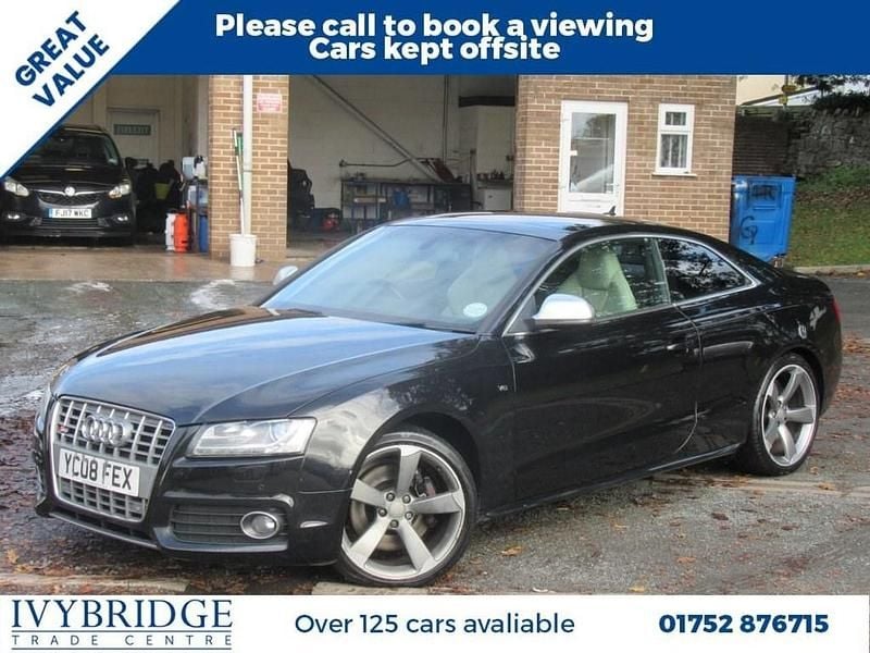 Black Used 2008 Audi S5 Coupe | £6,495 - Image 1/2