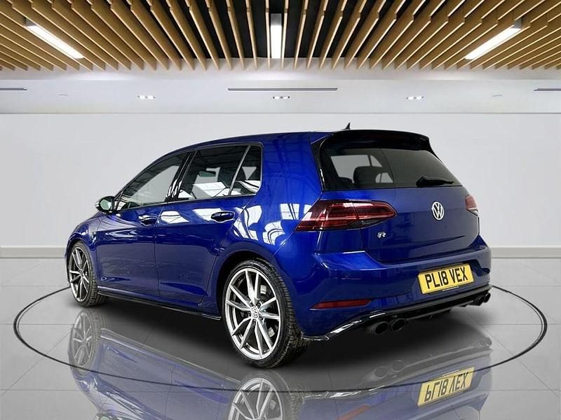 Used VW Golf VII R 310 HP (228 kW) 2018 Blue Hatchback
