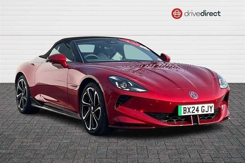 Used MG Cyberster 375 kW (510 HP) 2024 Red Cabriolet