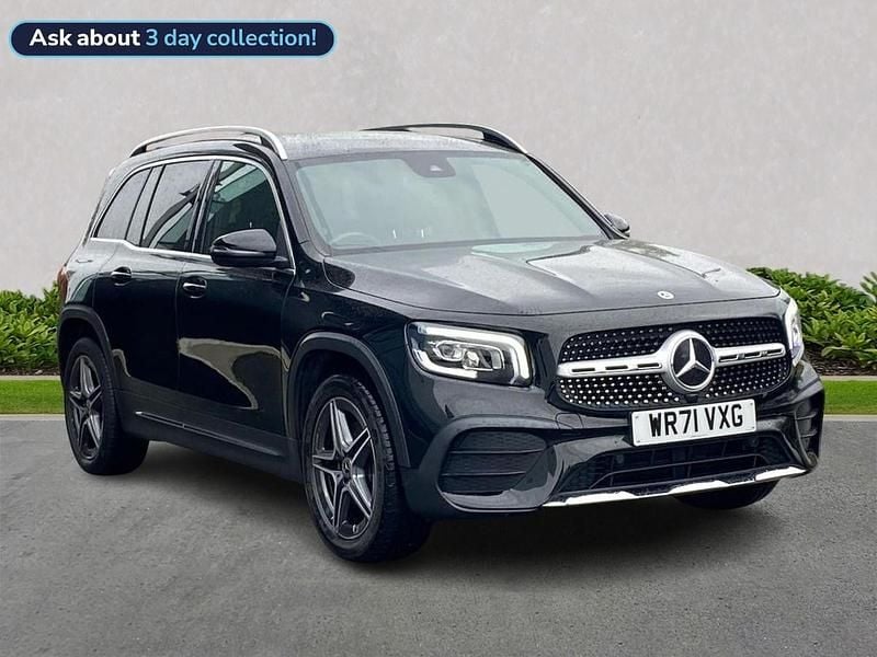 Black Used 2021 Mercedes GLB200 AMG line SUV | £24,699 (Good price) - Image 1/4