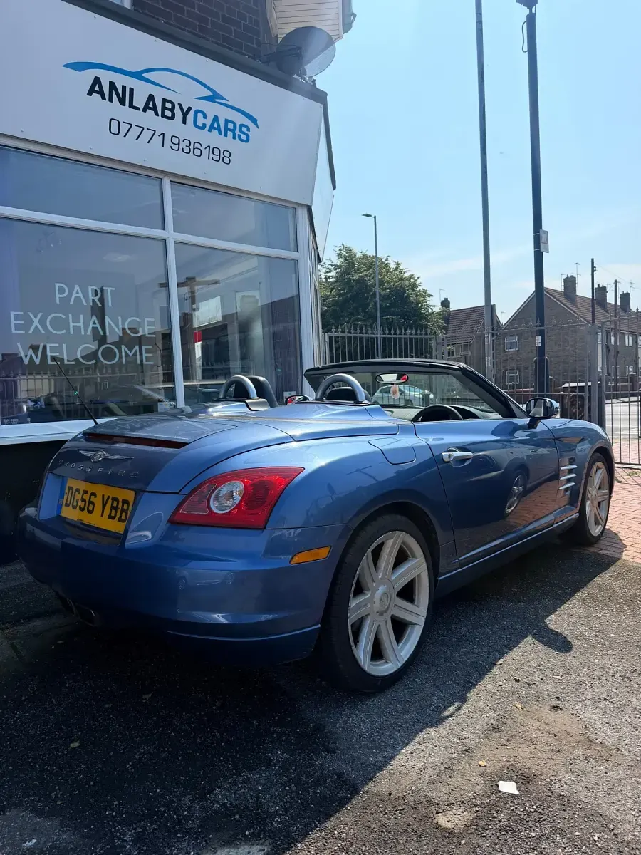 Used Chrysler Crossfire 2006 Blue Cabriolet