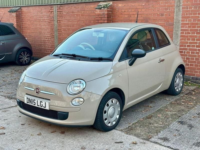 Brown Used 2015 Fiat 500 Pop Hatchback | £4,695 (Good price) - Image 1/4