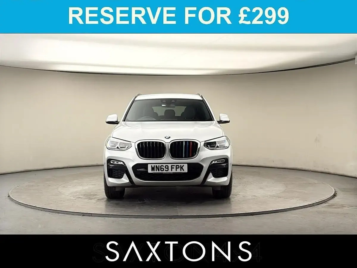 Used BMW X3 M Sport 190 HP (139 kW) 2019 Glaciersilber metallic SUV