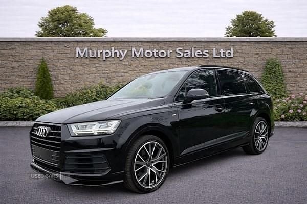 Used Audi Q7 S-Line 218 HP (160 kW) 2018 Black SUV