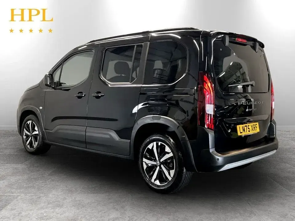 New Peugeot e-Rifter GT 100 kW (136 HP) 2025 Black MPV