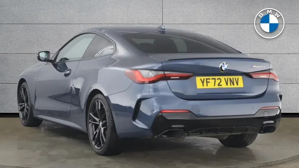 Used BMW M440 Comfort Edition 335 HP (246 kW) 2022 Blue Sedan