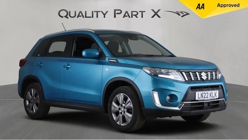 Turquoise Used 2022 Suzuki Vitara SZ-T SUV | £11,800 (Super price) - Image 1/4