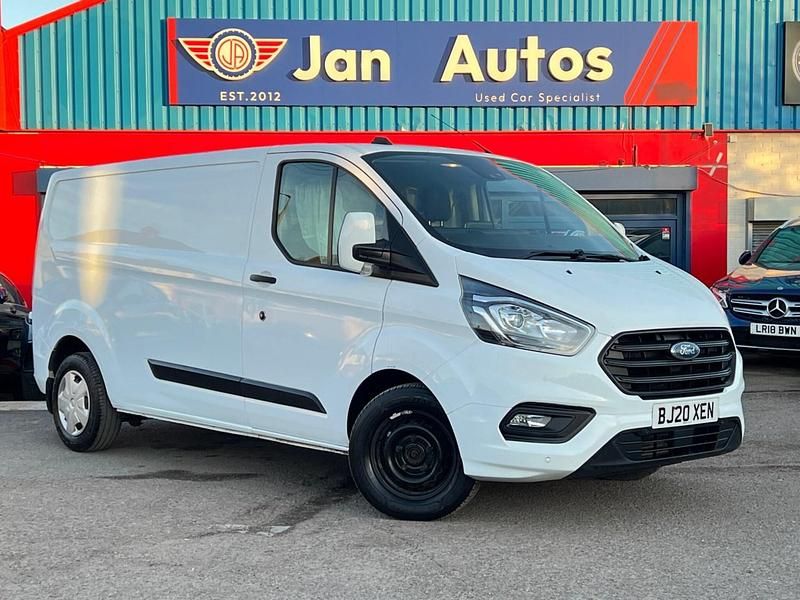 Used Ford Transit Custom Trend 130 HP (95 kW) 2020 White Van