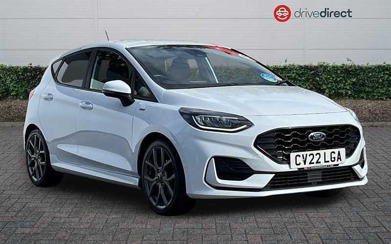 White Used 2022 Ford Fiesta ST-Line Hatchback | £11,850 (Fair price) - Image 1/4